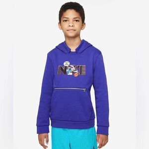Nike | Dri-FIT x Space Jam A New Legacy Kids Sweatshirt Hoodie in Lt Concord | 7